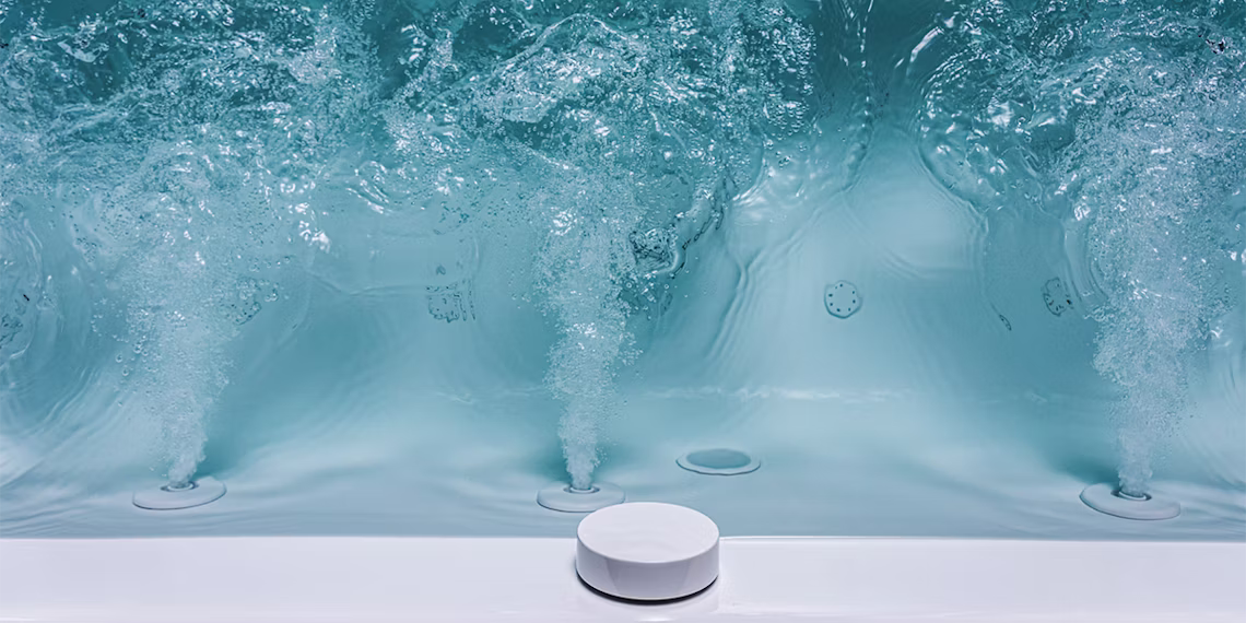 Wellness-Bad mit Spa-Atmosphäre